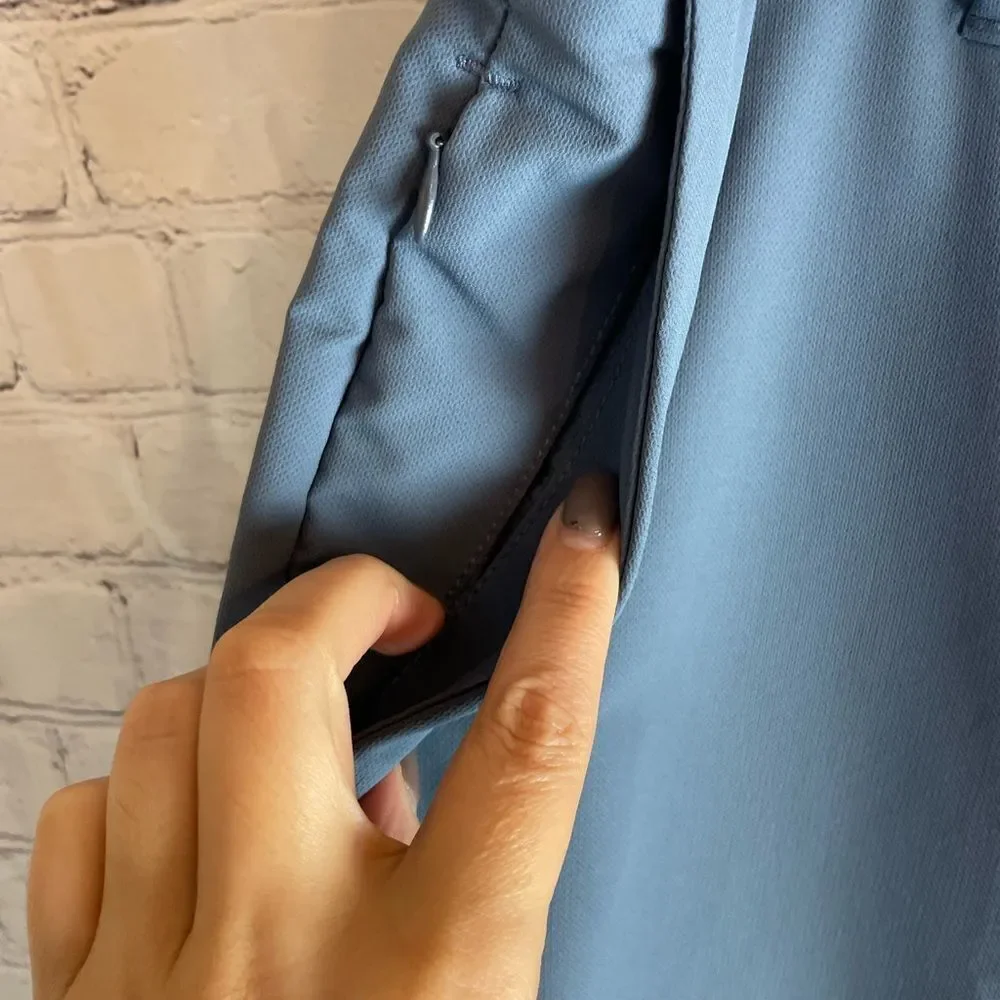 Banana Republic Pants Men Size 40x32 Blue Tech Golf